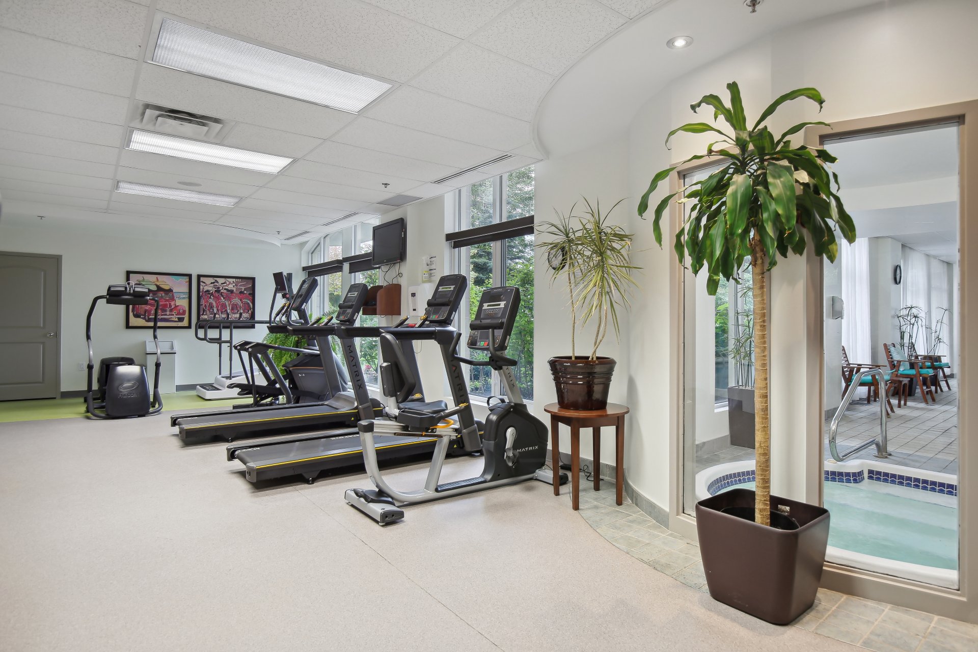  Salle d'exercice