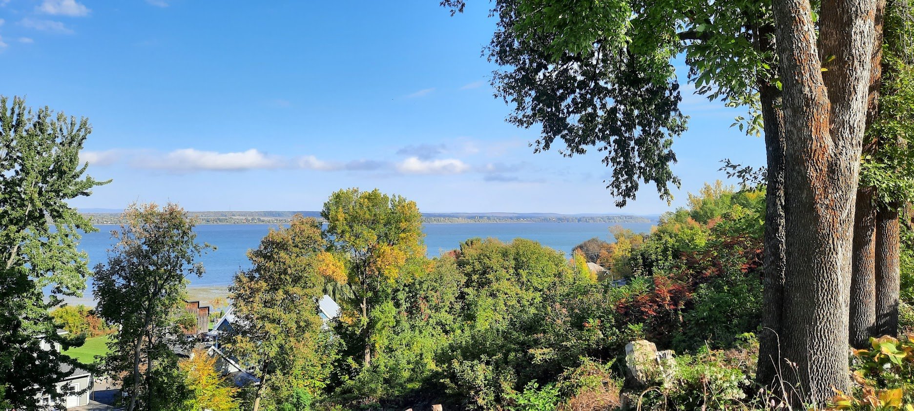 Vue sur l'eau
