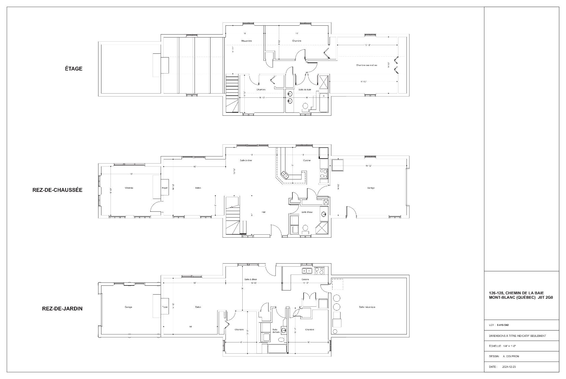Photo - Plan (croquis)