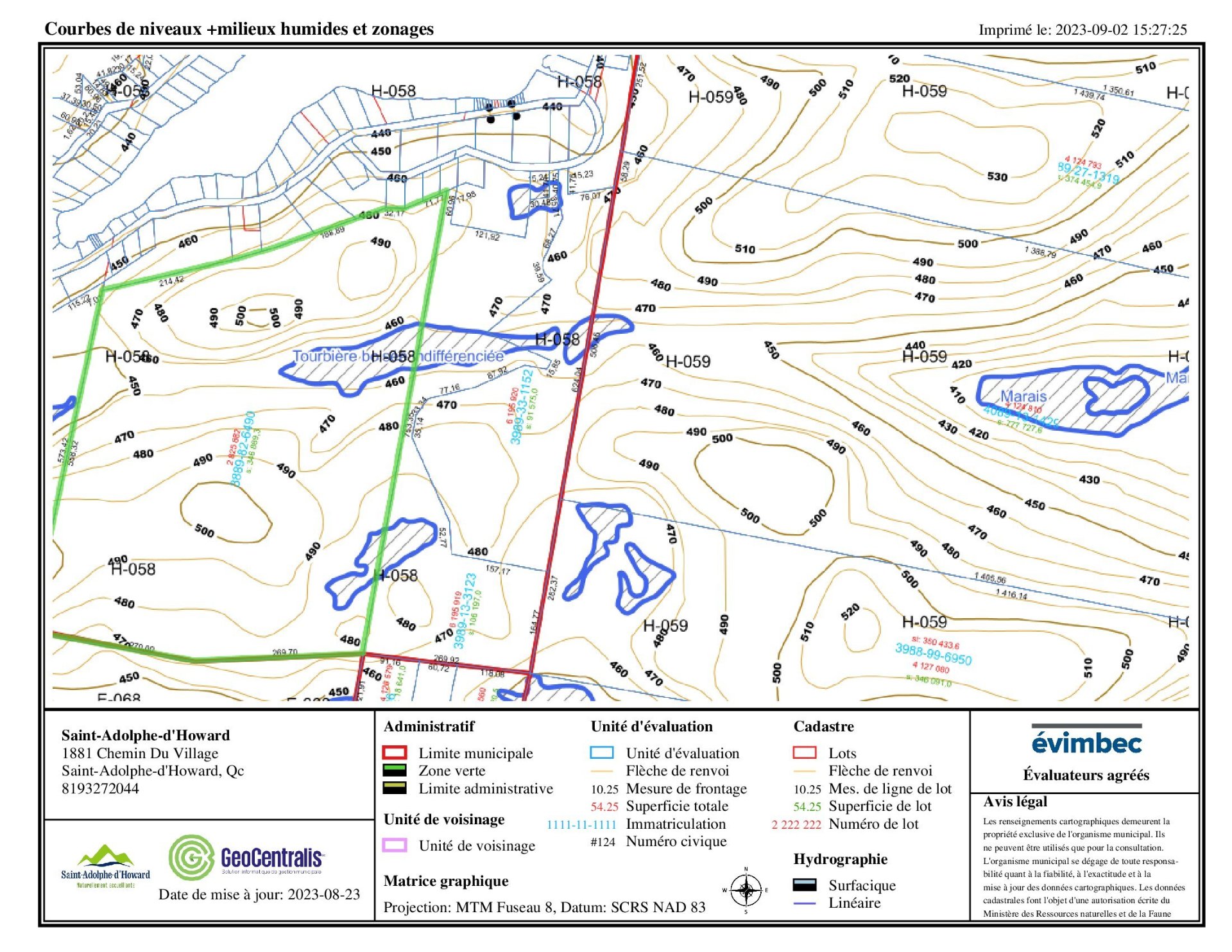 Lot for sale, Saint-Adolphe-d'Howard