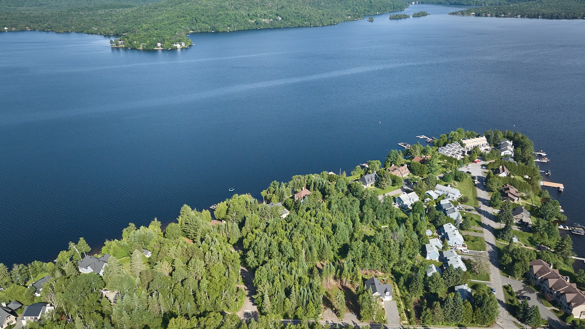 Accès au plan d'eau