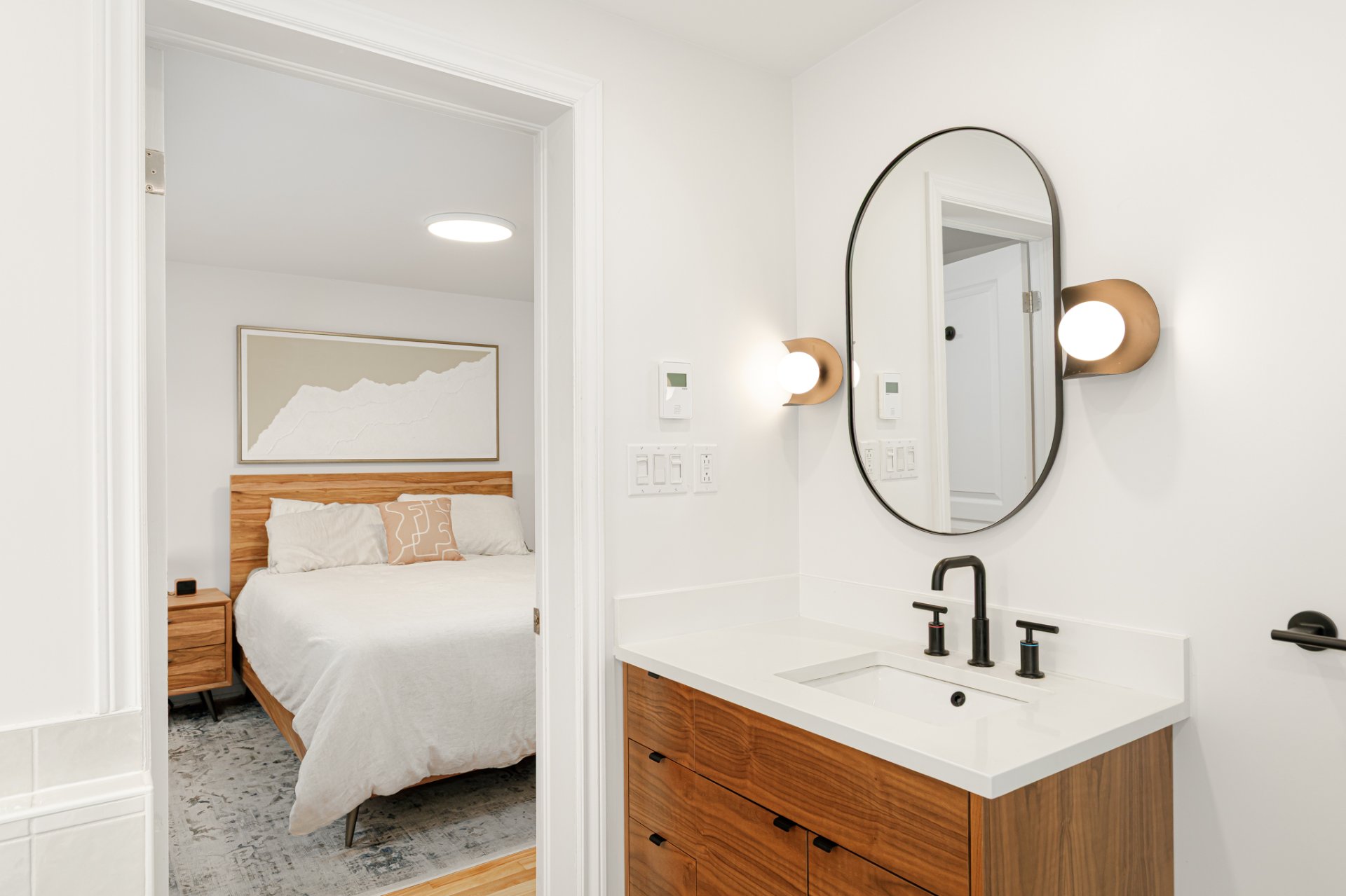 Salle de bains attenante à la CCP