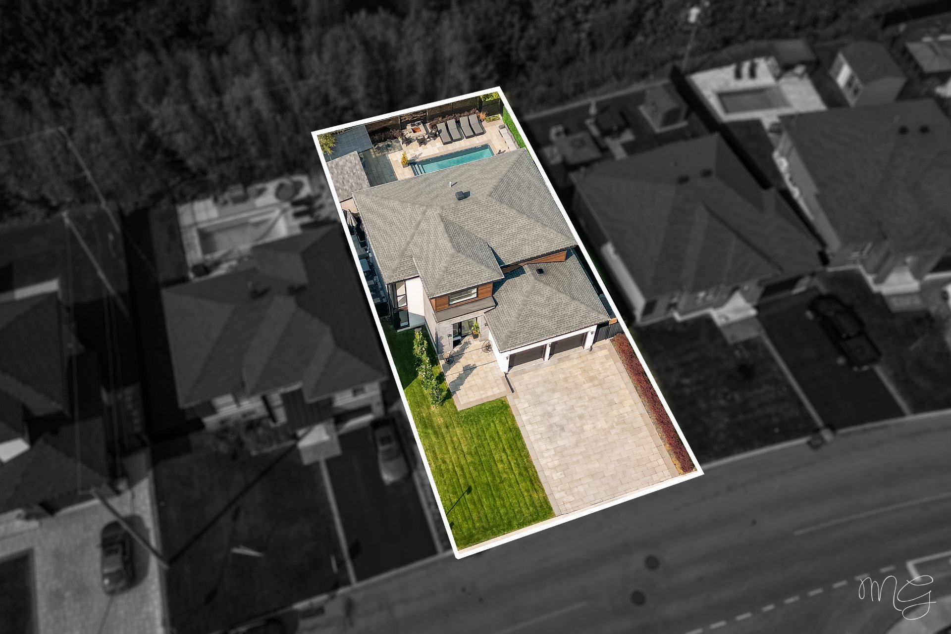 Aerial photo