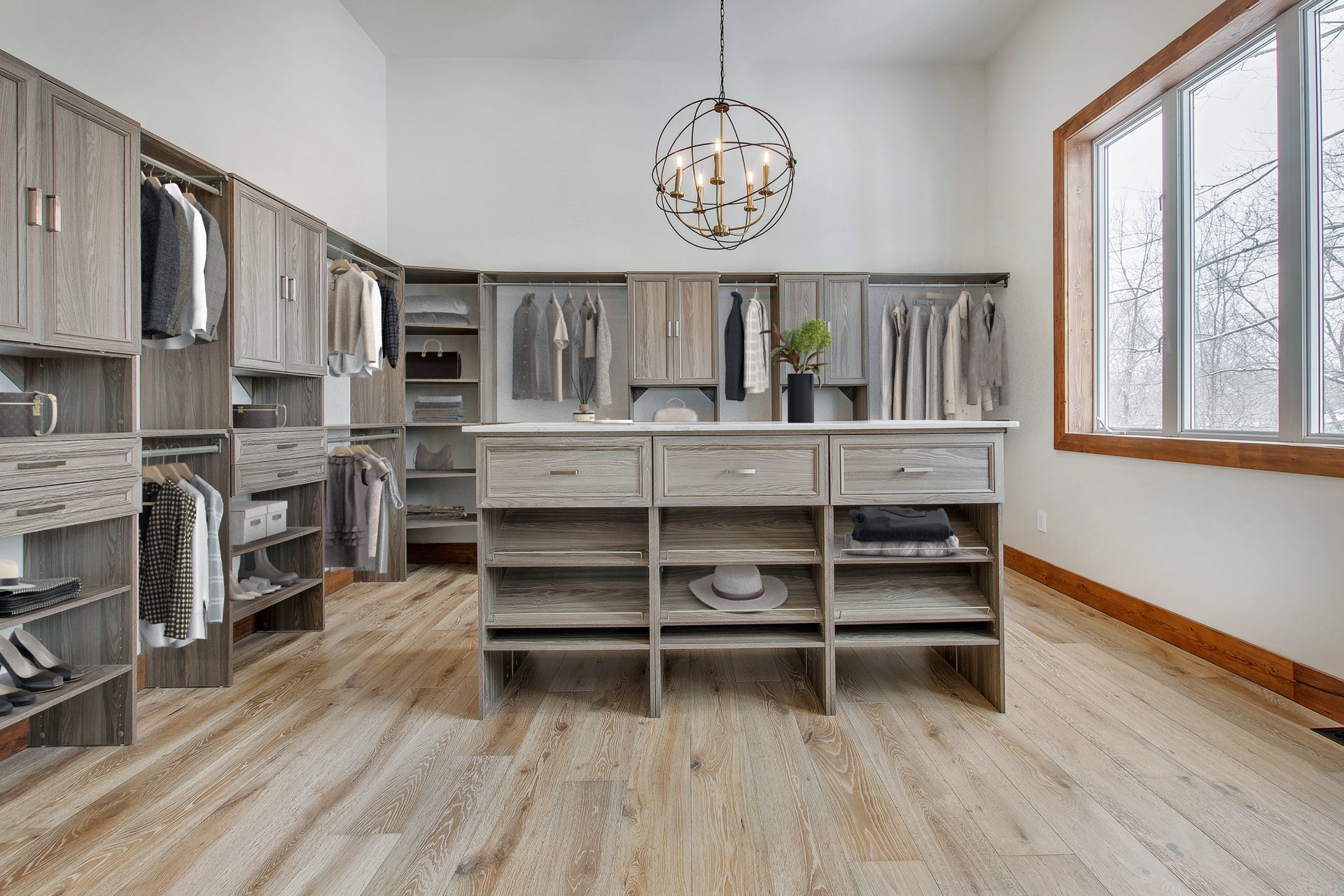 Walk-in closet
