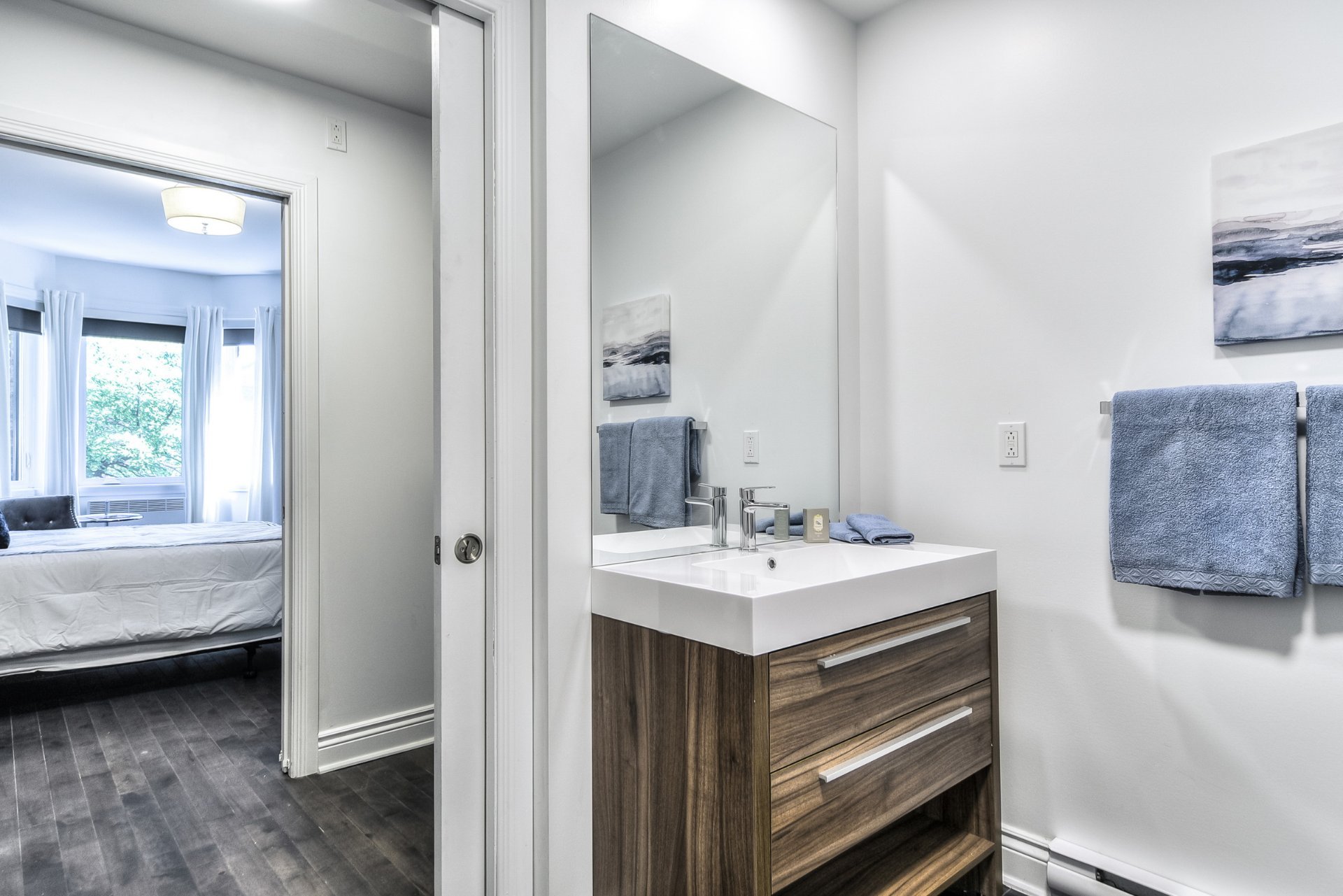 Salle de bains attenante à la CCP