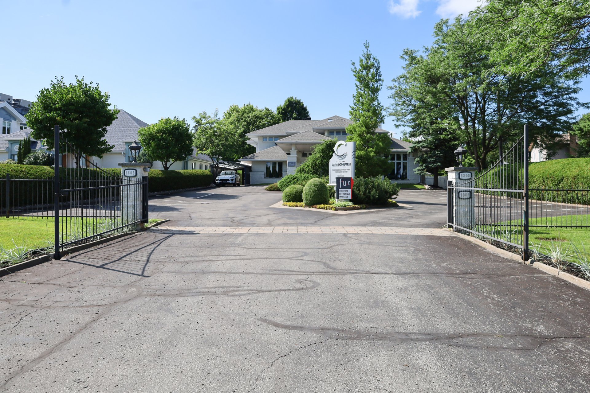 Exterior entrance