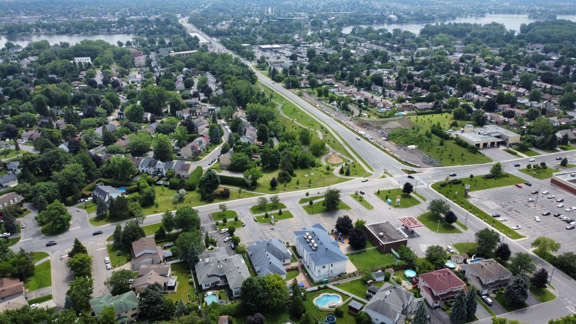 Aerial photo