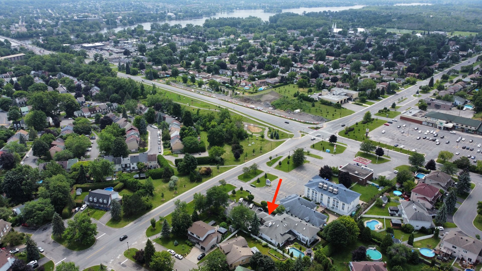 Aerial photo