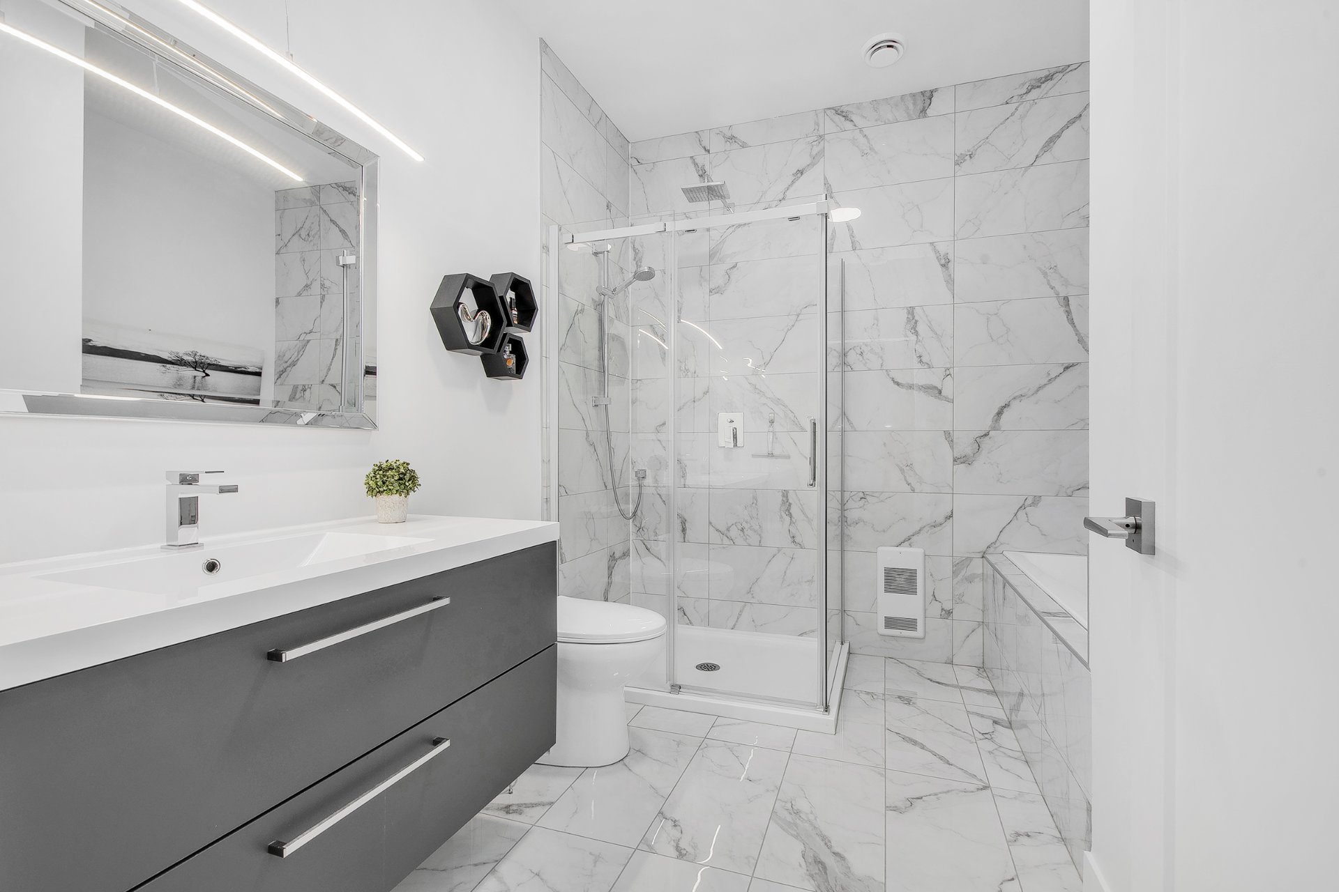 Salle de bains attenante à la CCP