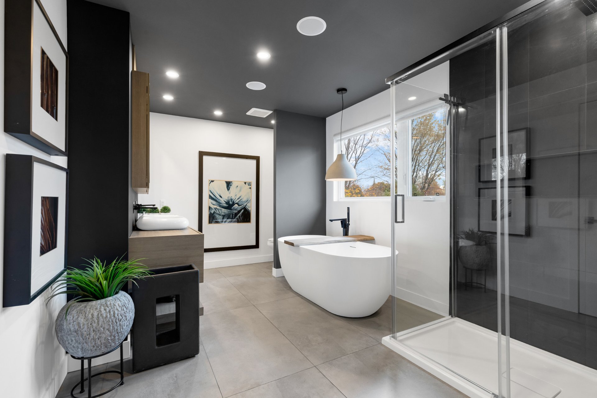 Salle de bains attenante à la CCP