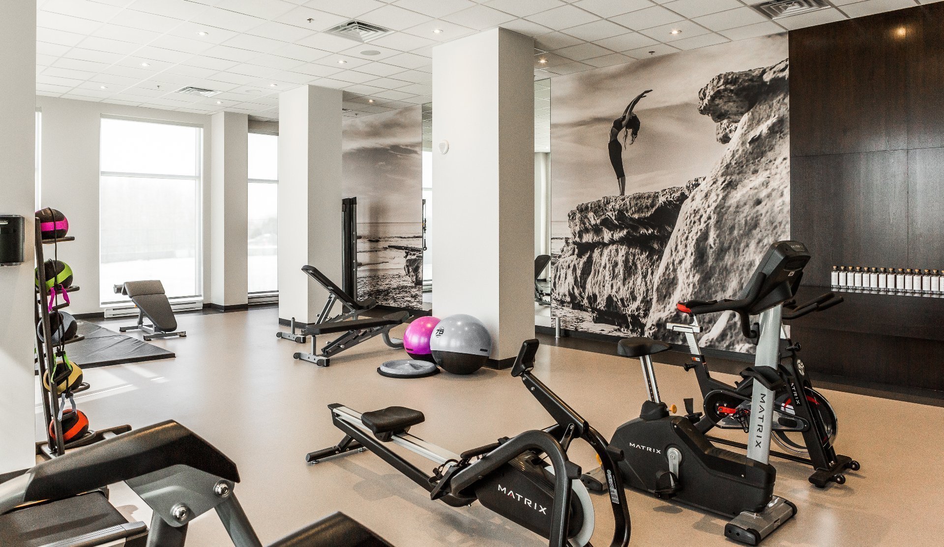  Salle d'exercice