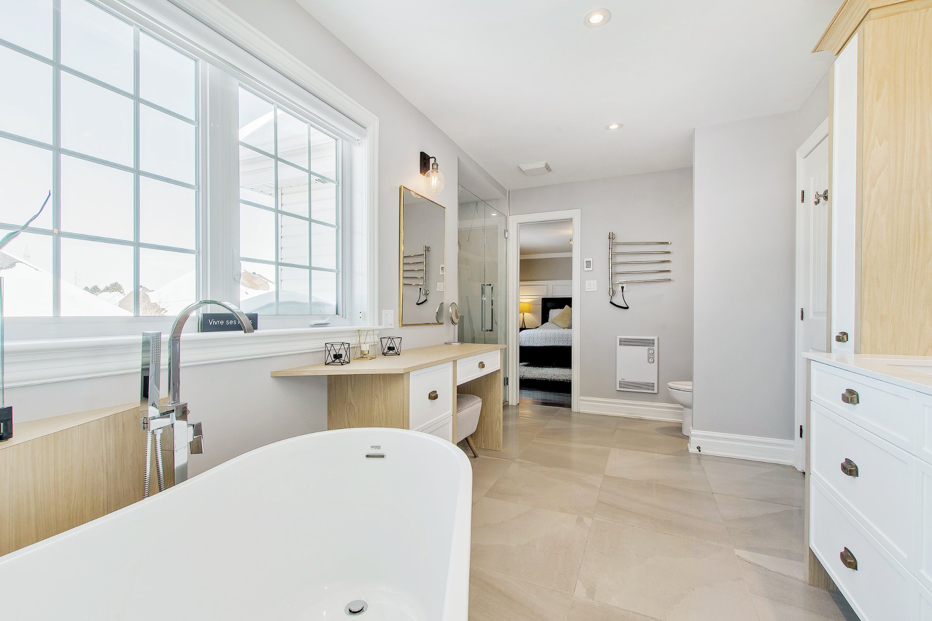 Salle de bains attenante à la CCP