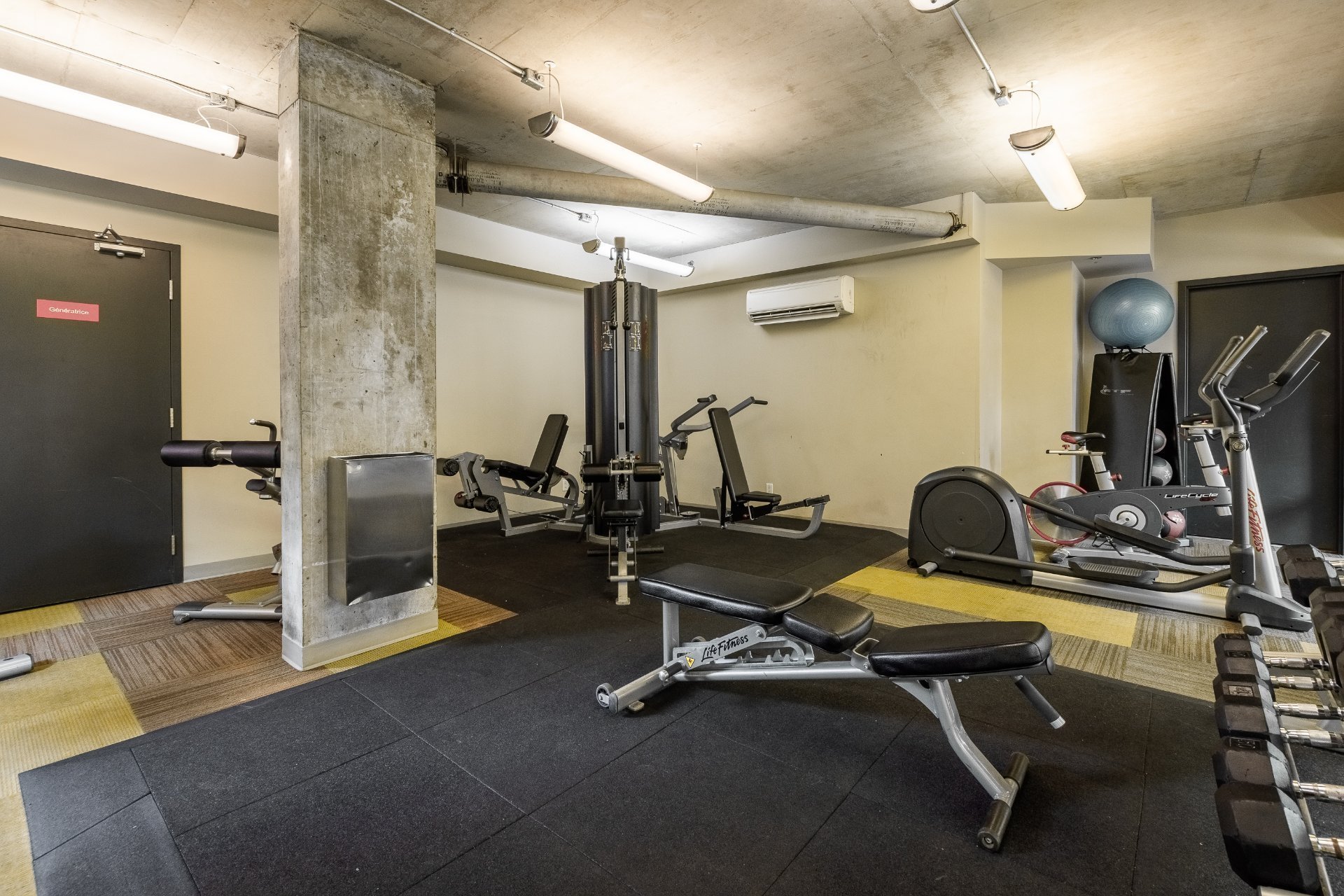  Salle d'exercice