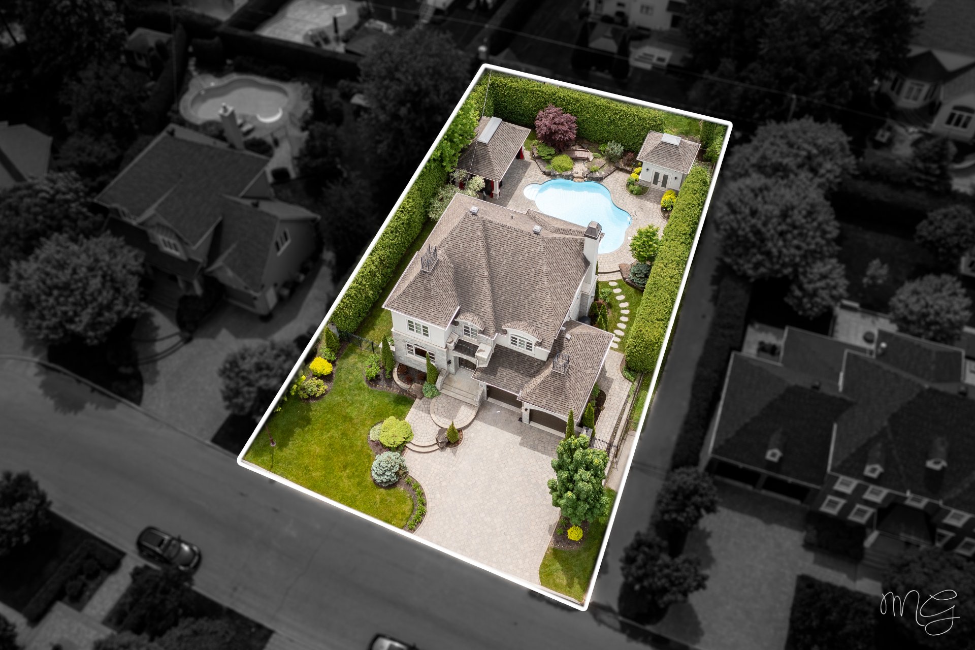 Aerial photo