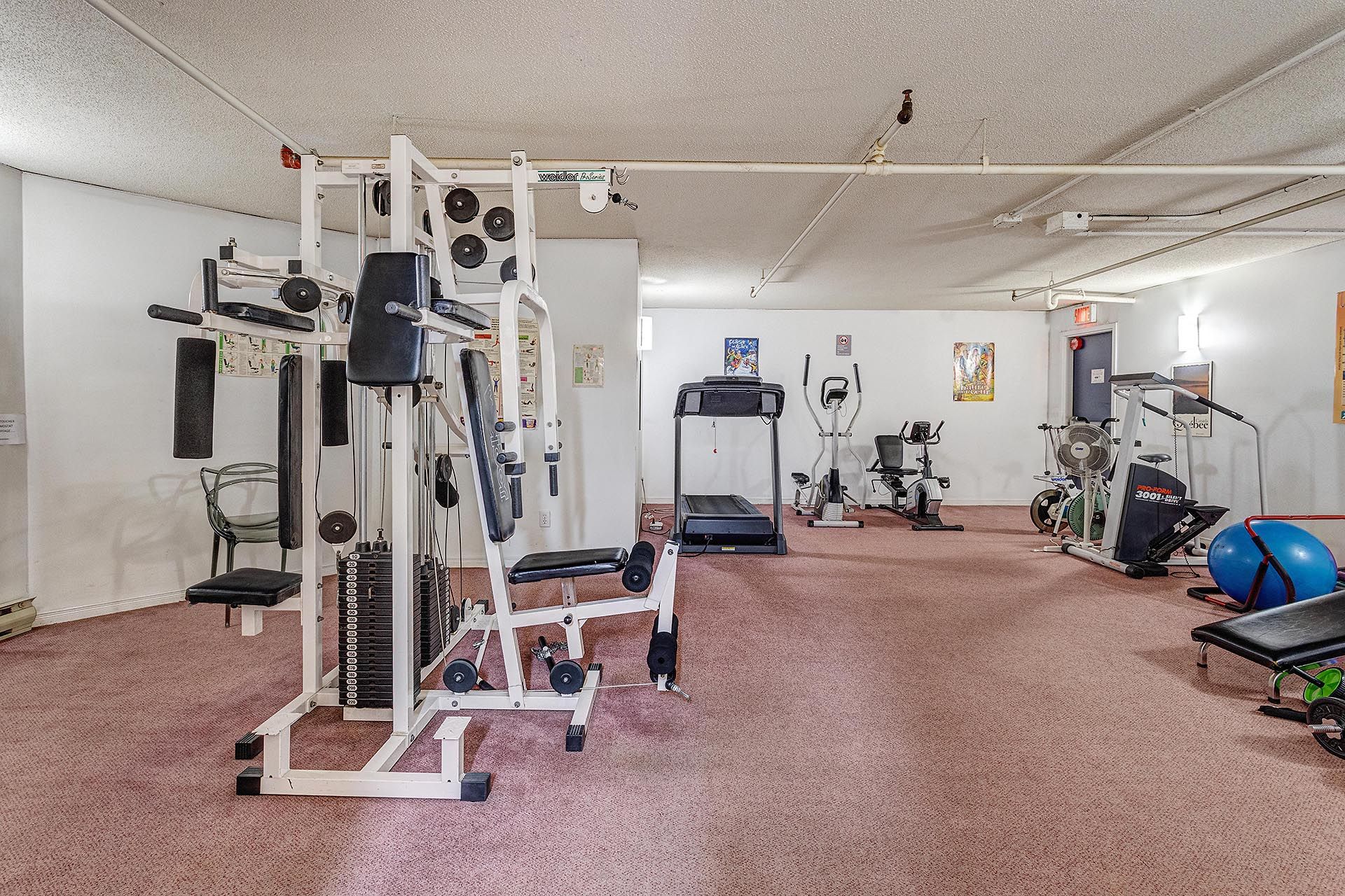  Salle d'exercice