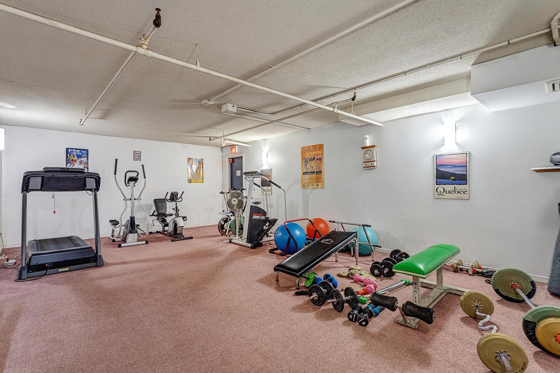  Salle d'exercice