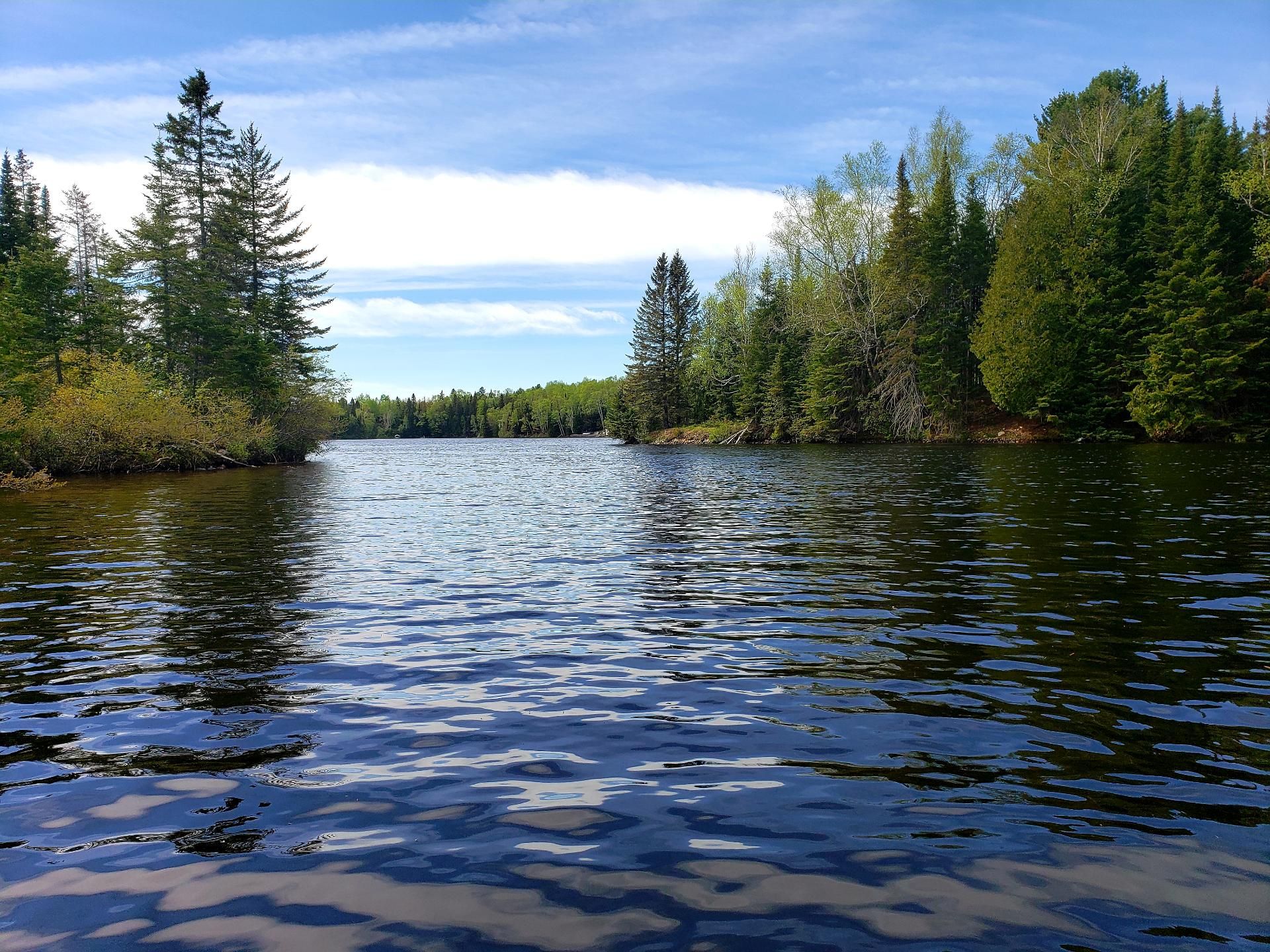 Accès au plan d'eau