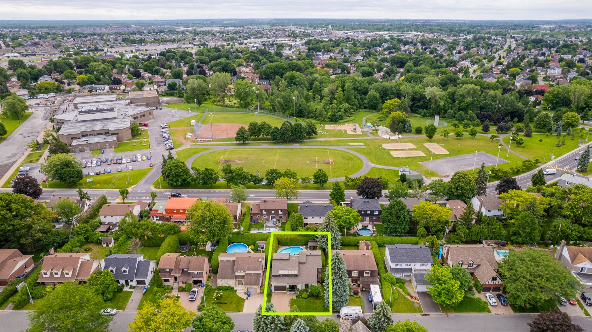 Aerial photo