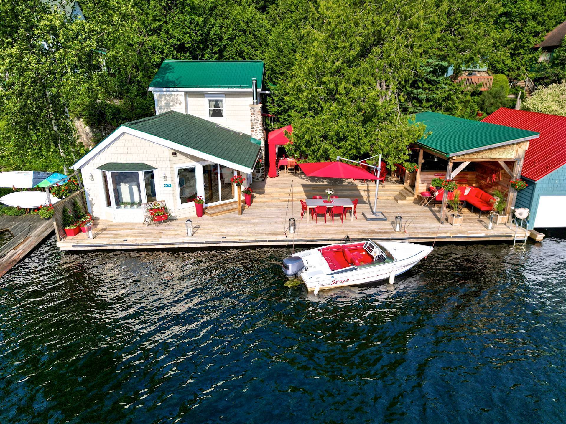 Maison à un étage et demi à vendre, Lac-des-Seize-Îles