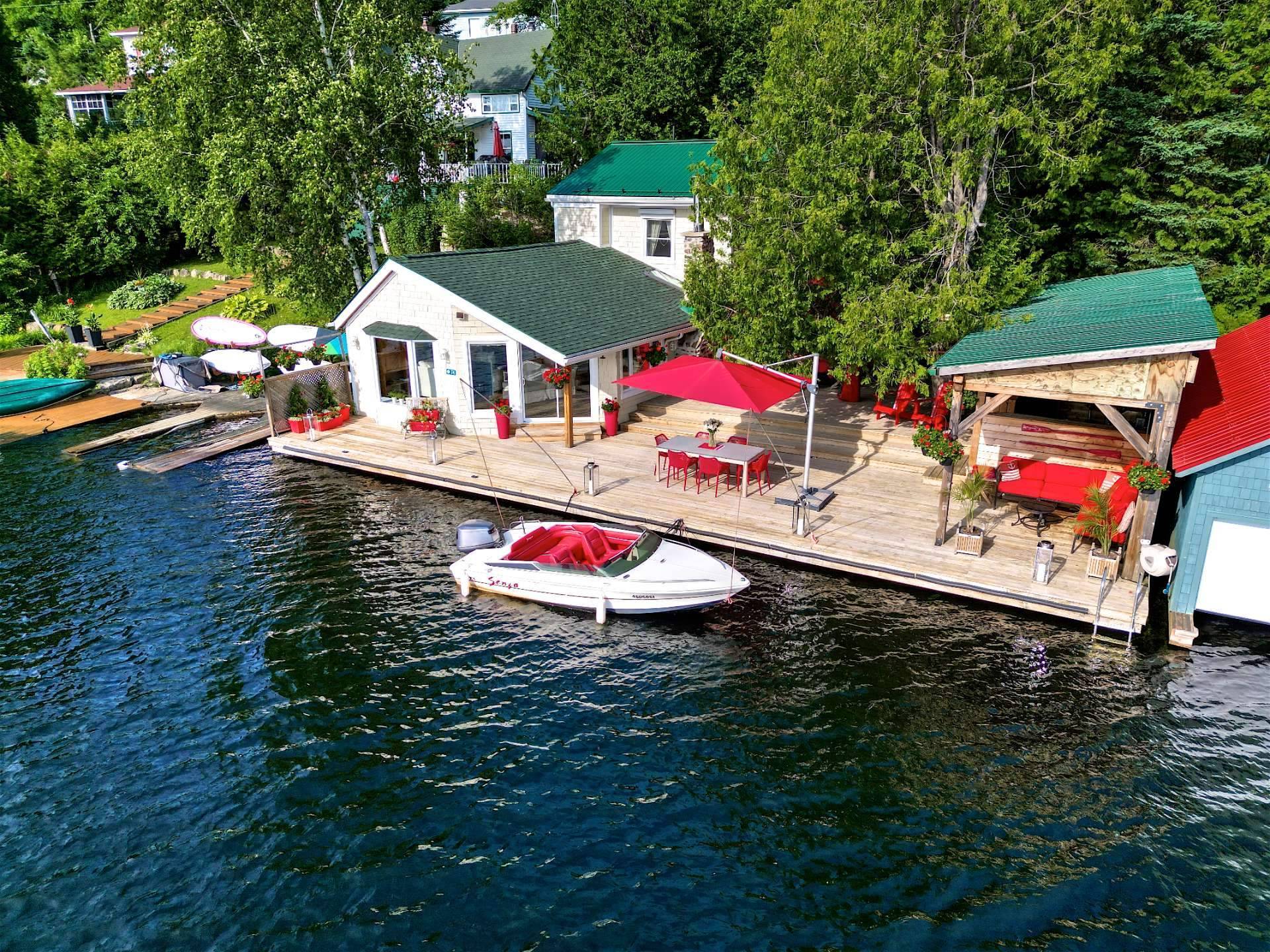 Maison à un étage et demi à vendre, Lac-des-Seize-Îles