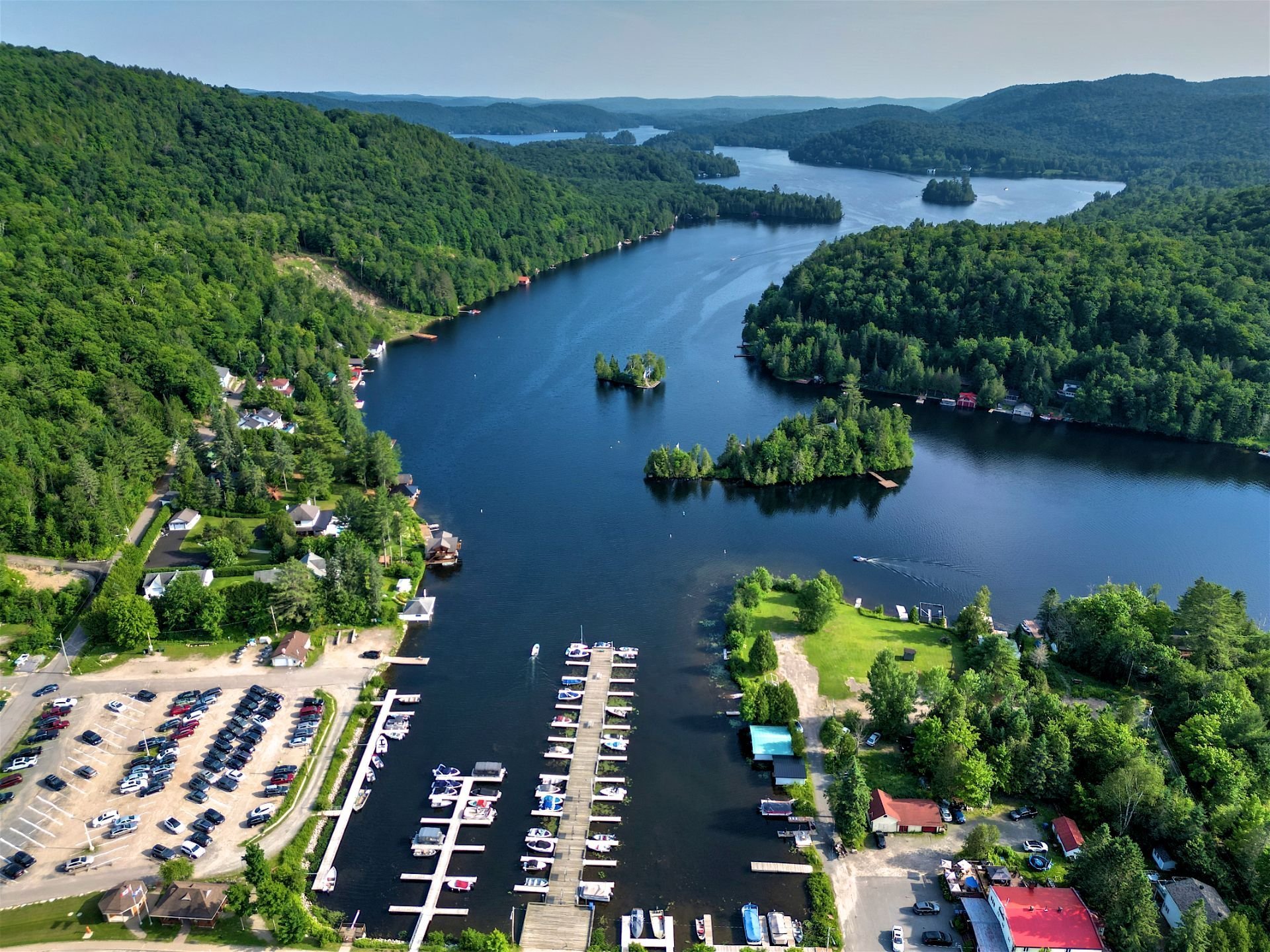 Maison à un étage et demi à vendre, Lac-des-Seize-Îles