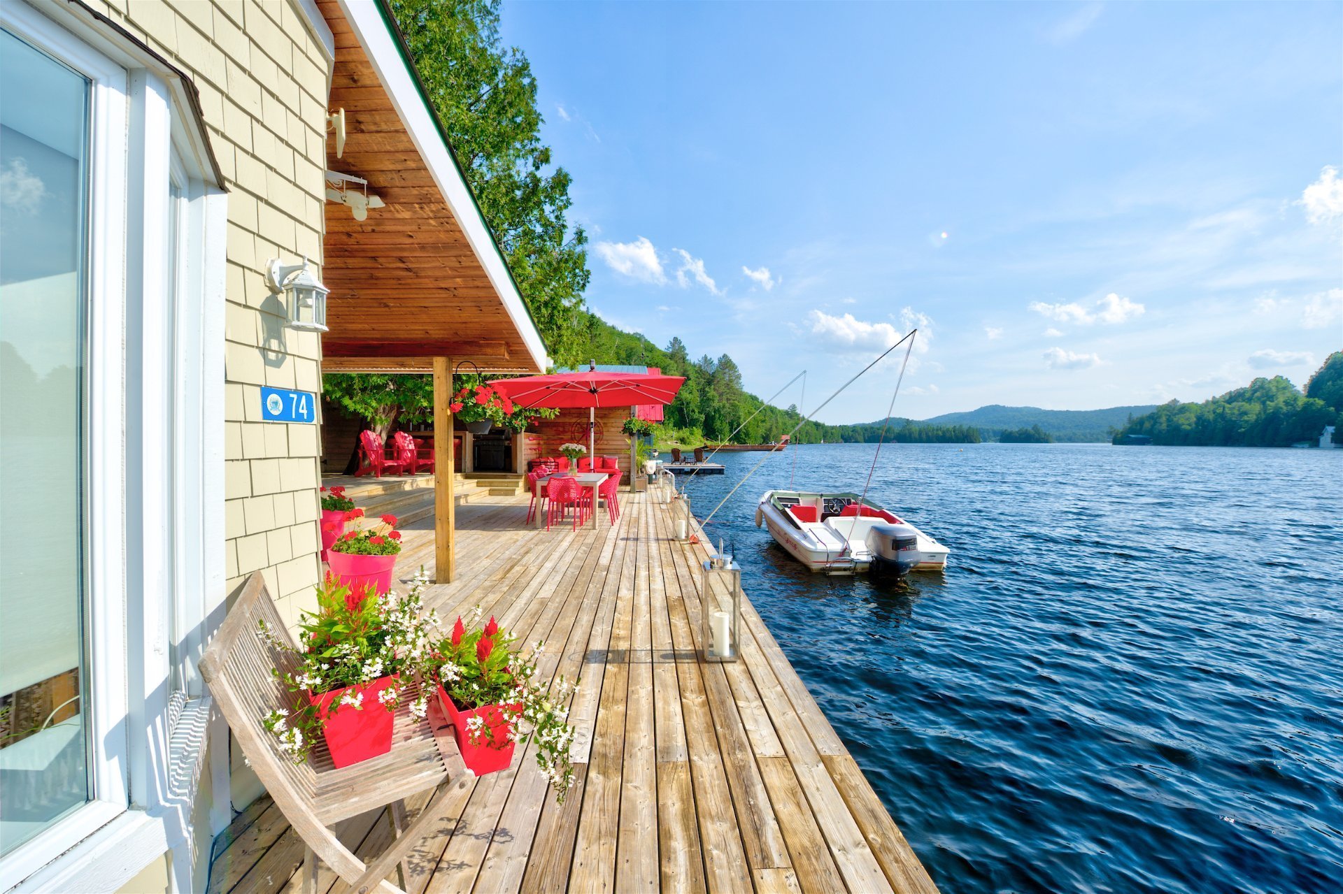 Maison à un étage et demi à vendre, Lac-des-Seize-Îles