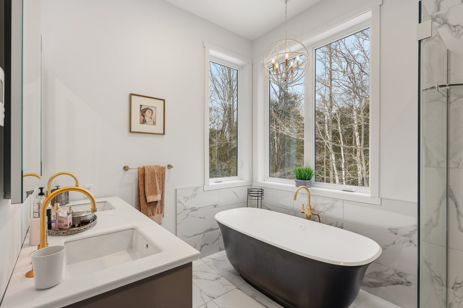 Salle de bains attenante à la CCP