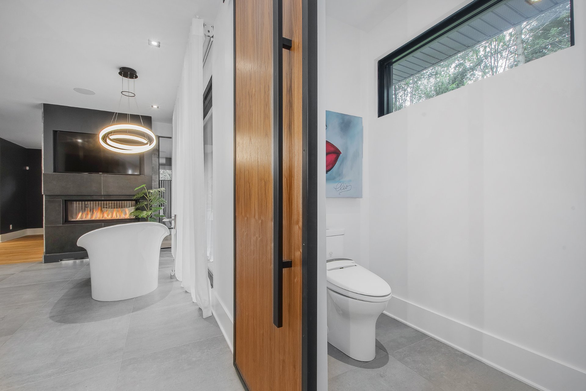 Salle de bains attenante à la CCP