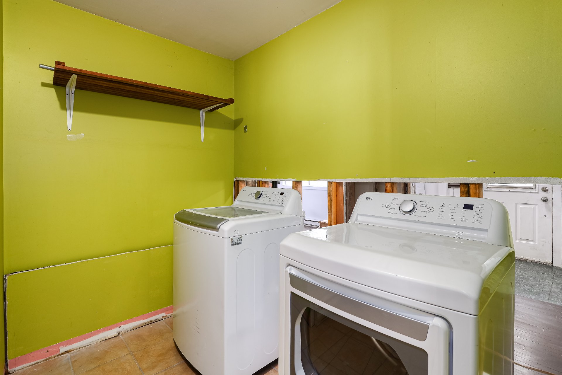 Salle de lavage
