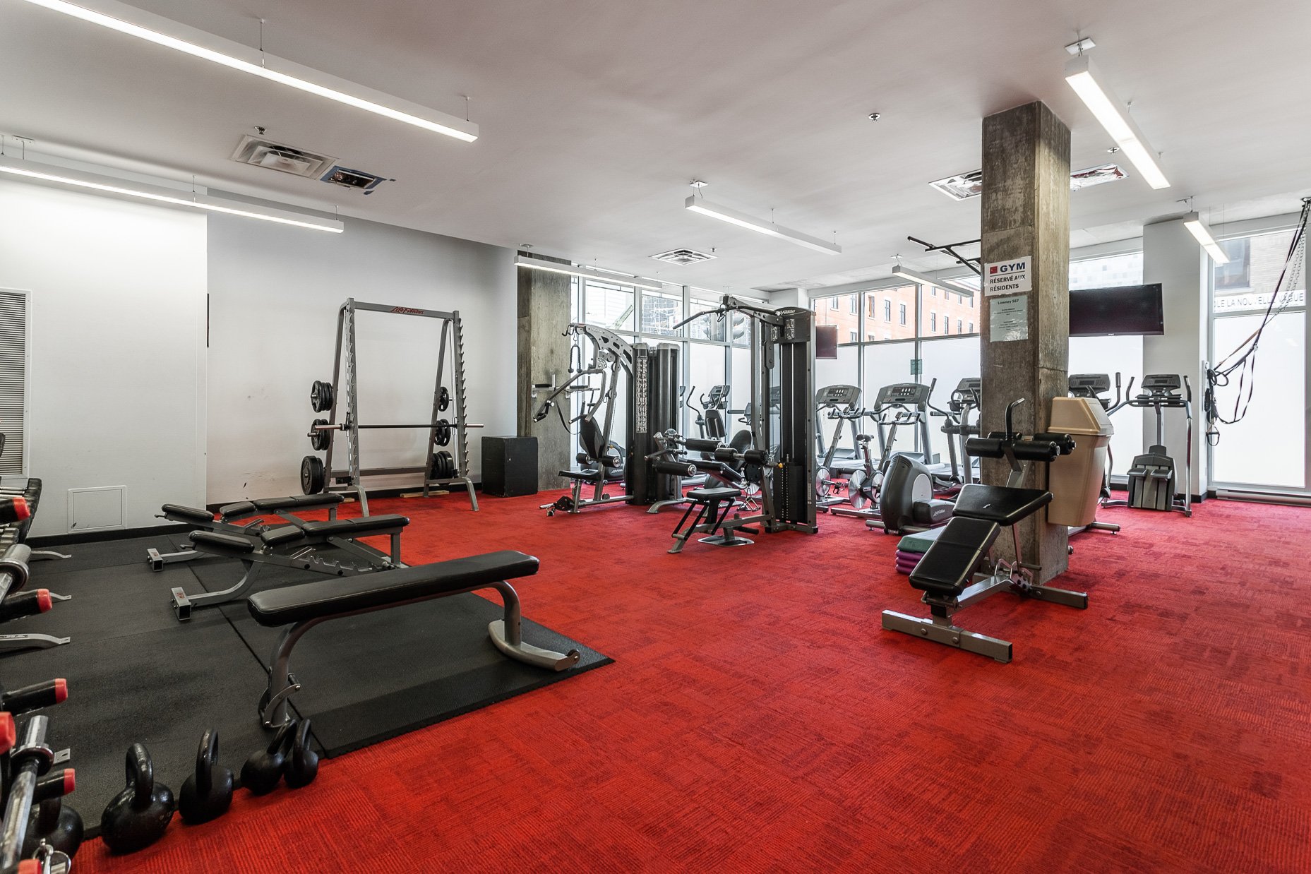  Salle d'exercice