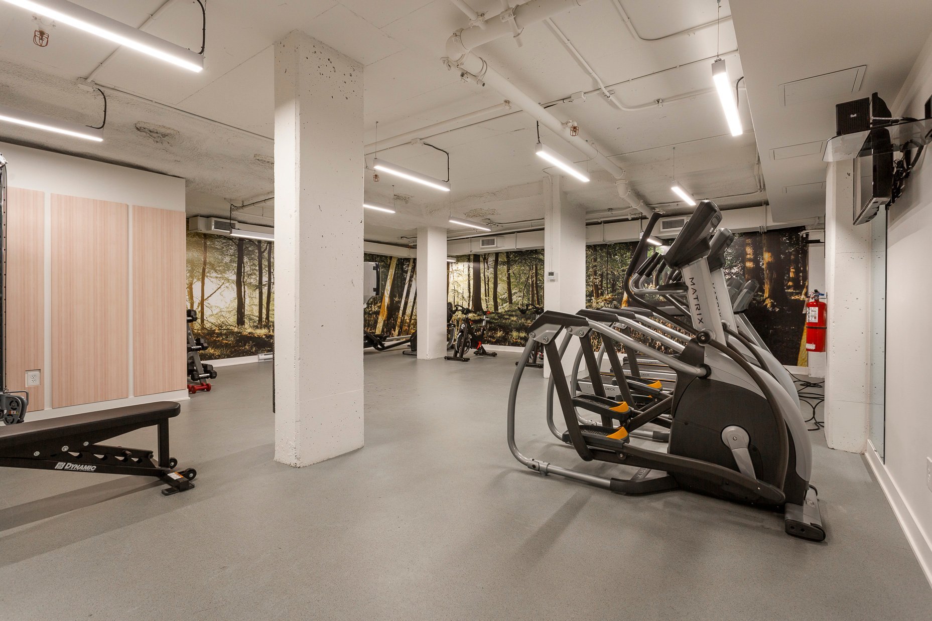  Salle d'exercice