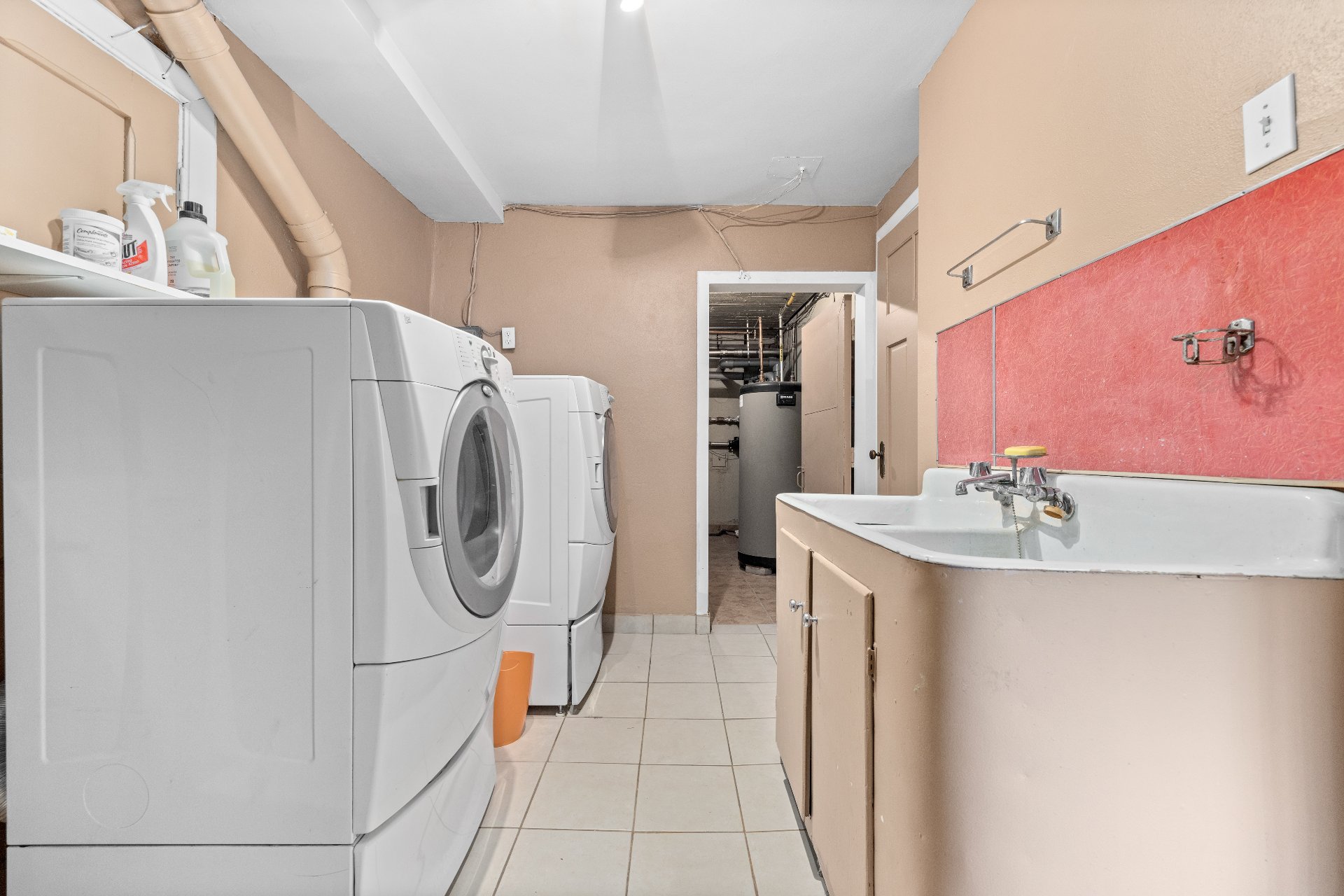 Salle de lavage