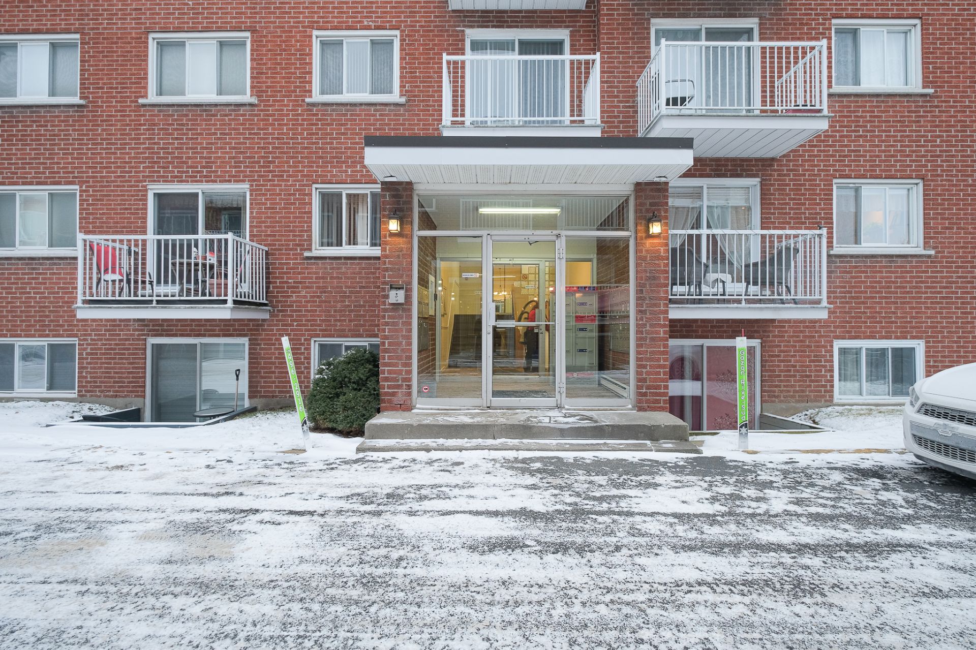 Exterior entrance