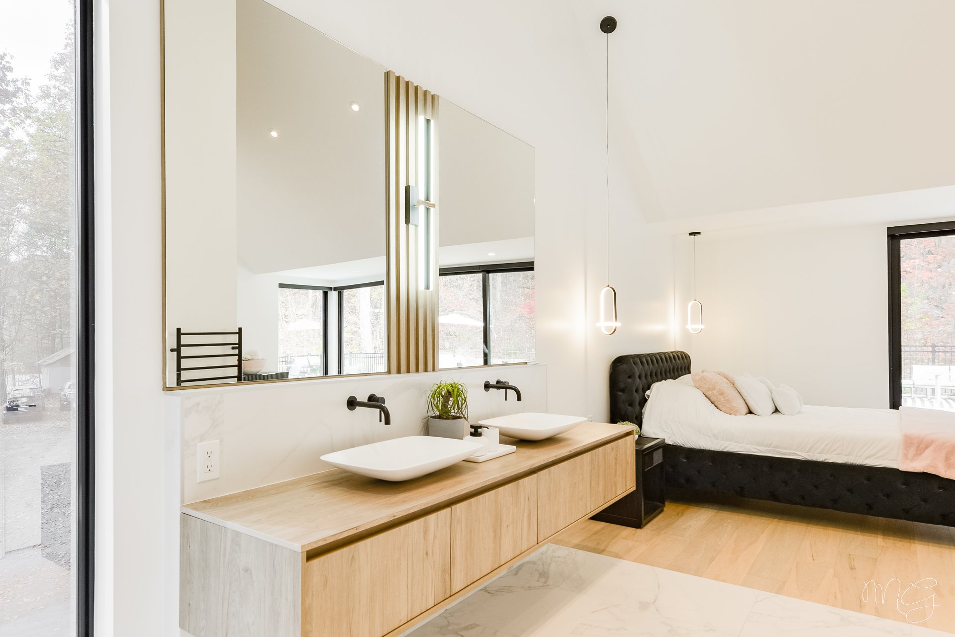 Salle de bains attenante à la CCP