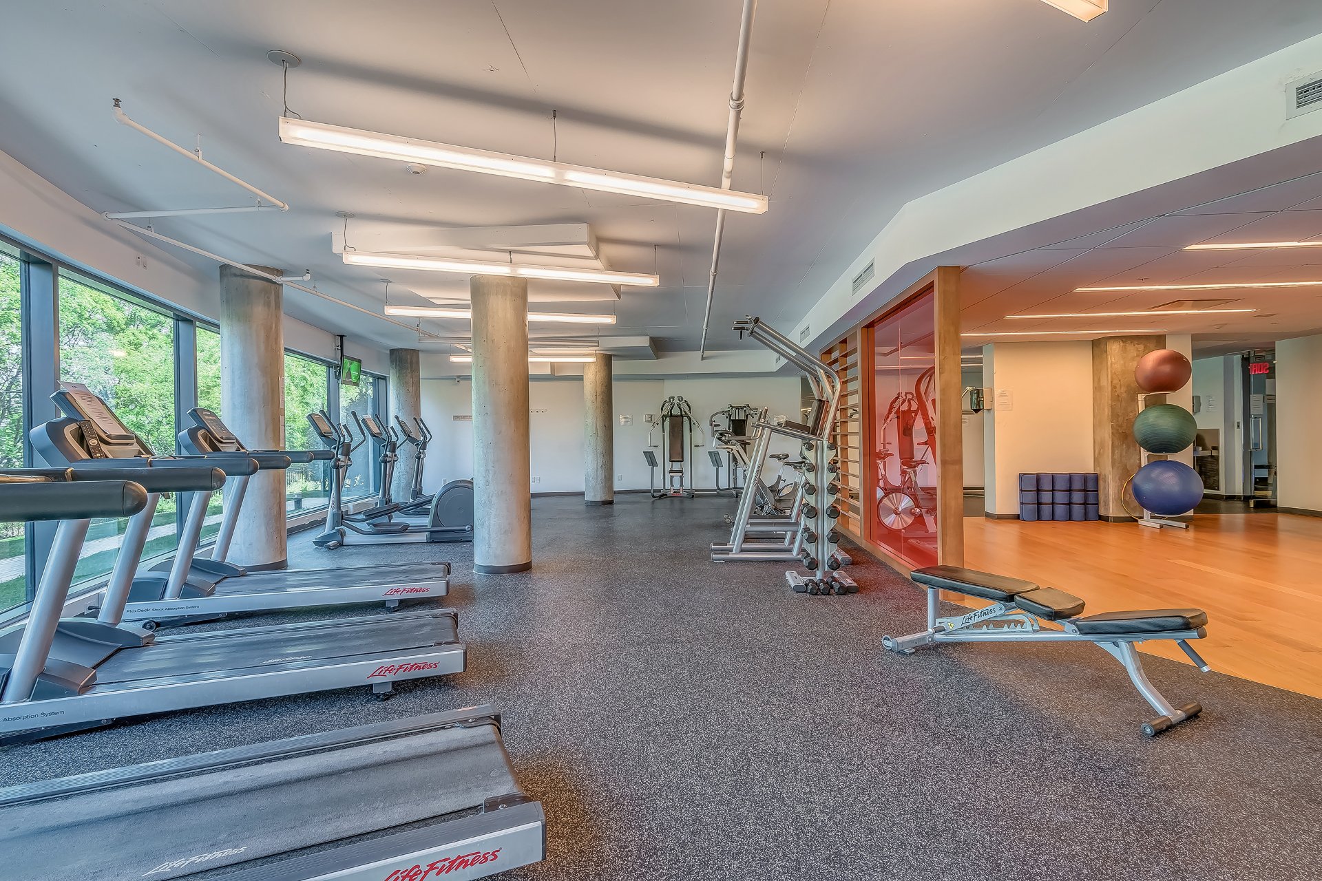  Salle d'exercice