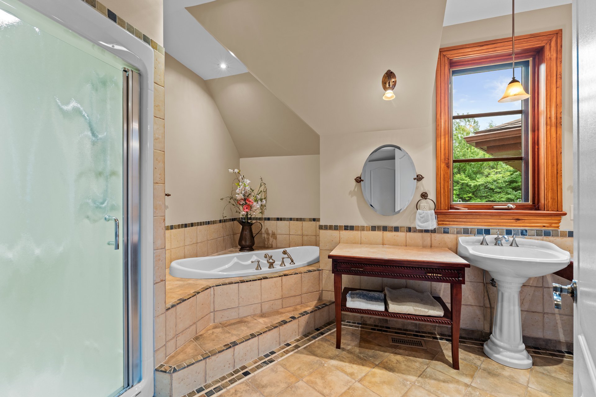 Salle de bains attenante à la CCP