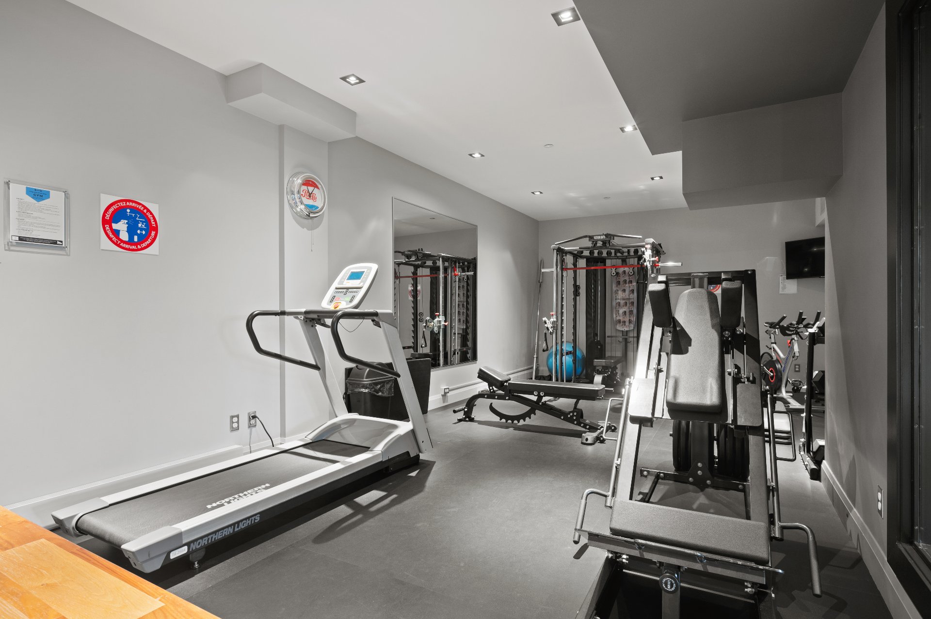  Salle d'exercice