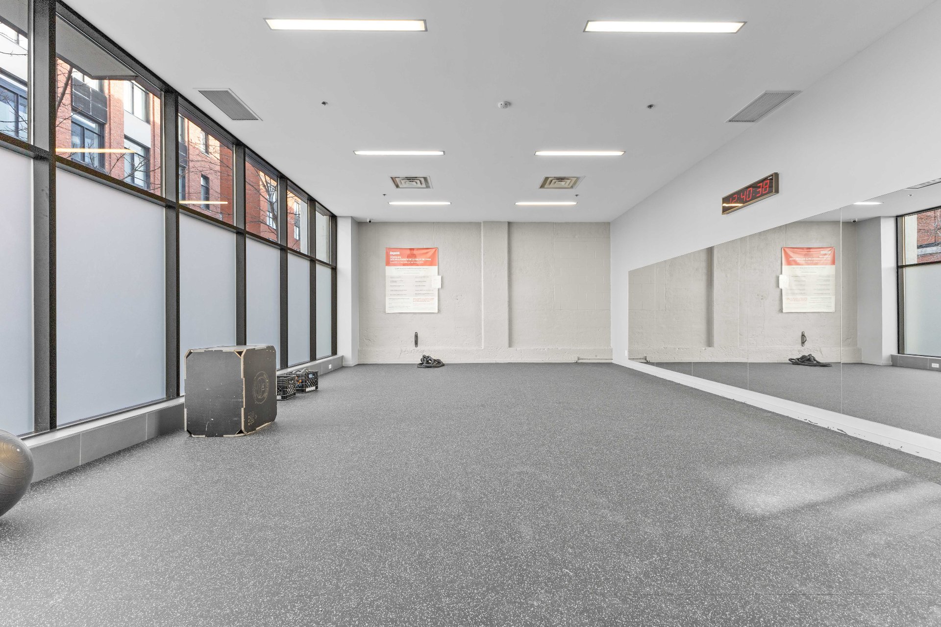  Salle d'exercice