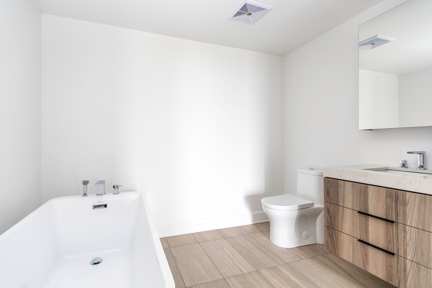 Salle de bains attenante à la CCP