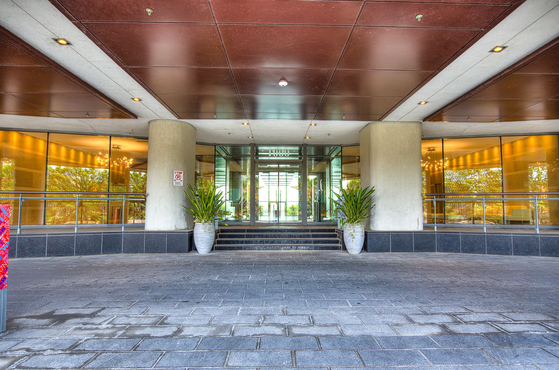 Exterior entrance