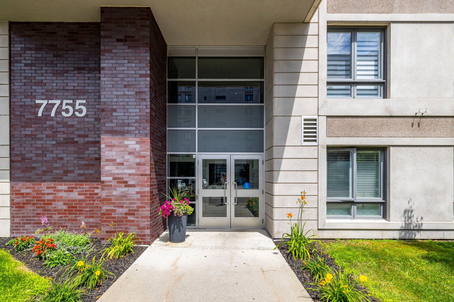 Exterior entrance
