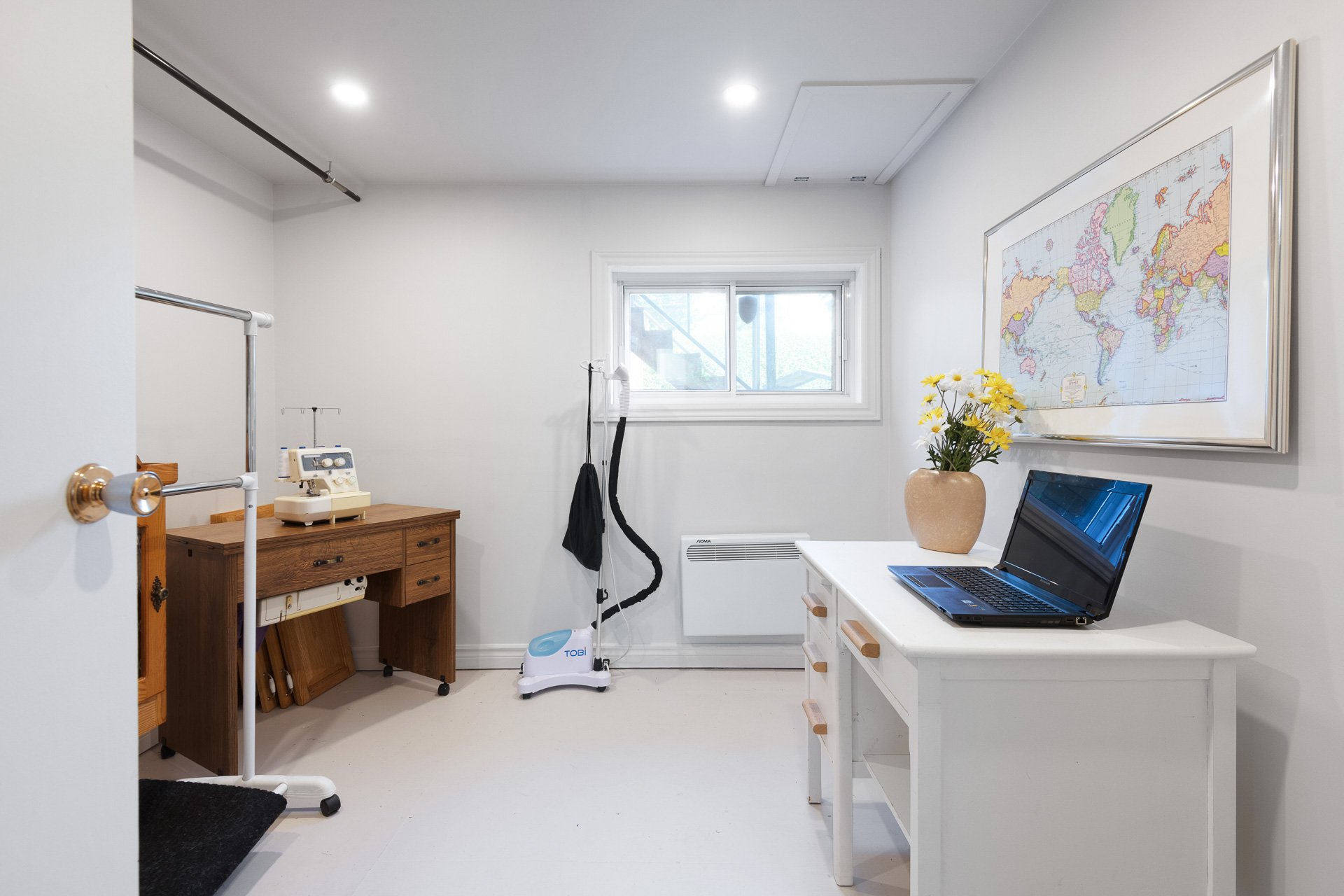 Sewing room
