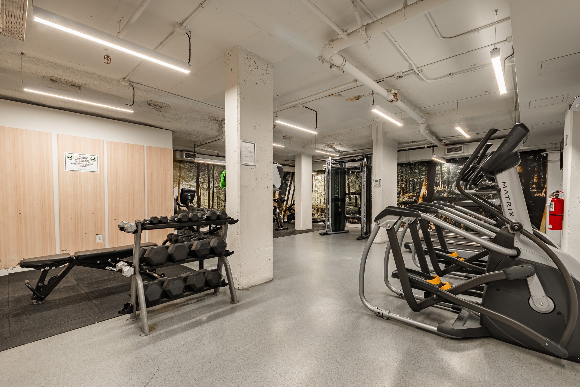  Salle d'exercice