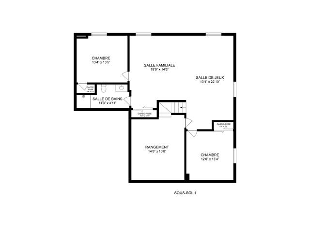 Maison de plain-pied vendu, La Prairie