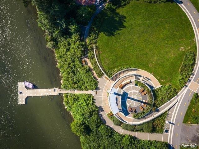Accès au plan d'eau