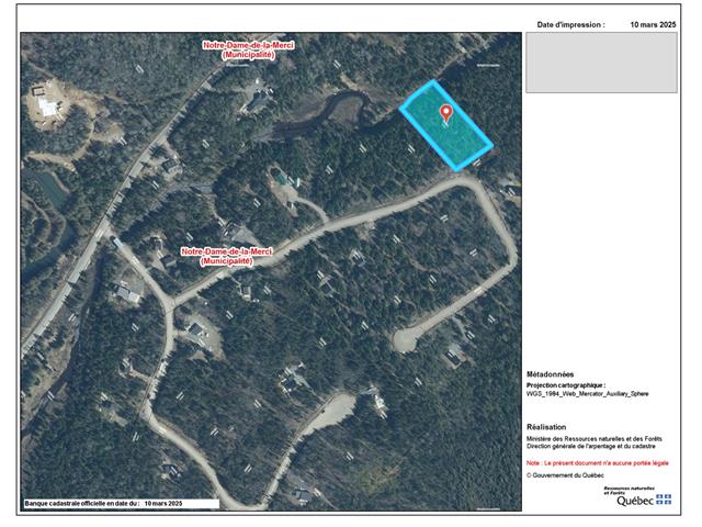 maison à vendre Notre-Dame-de-la-Merci