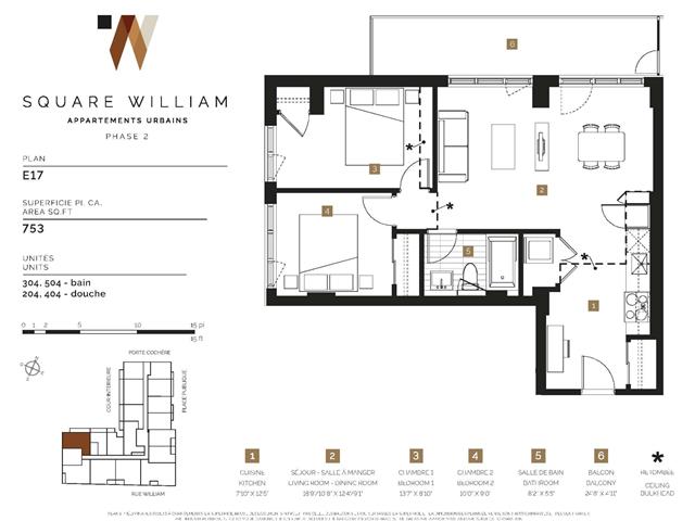 Condo à louer, Montréal (Ville-Marie)