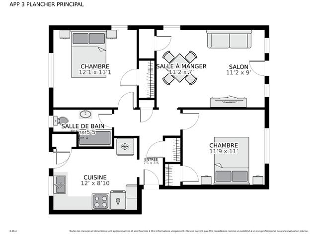Quintuplex à vendre, Montréal (Ahuntsic-Cartierville)