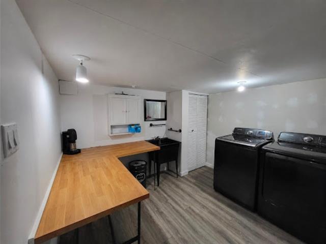 Salle de lavage