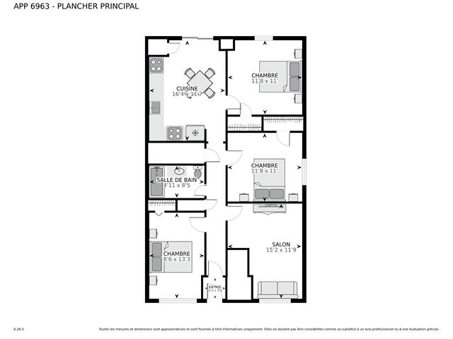 Quadruplex à vendre, Montréal (Villeray/Saint-Michel/Parc-Extension)